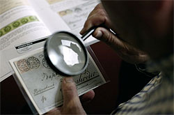 stamp collection