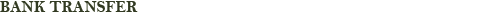 bank transfer